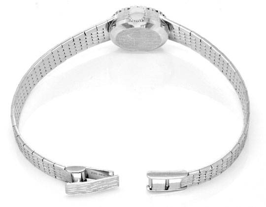 Foto 4 - Dugena Damen Diamant-Armbanduhr 0,40ct Weißgold Topuhr, U1274
